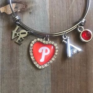 Philadelphia Phillies Charm Bracelet